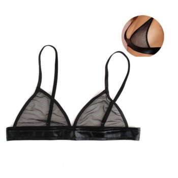 Sheer Lace Mesh Bra for Women | Bella X