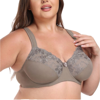 Plus Size Full Coverage Lace Bra